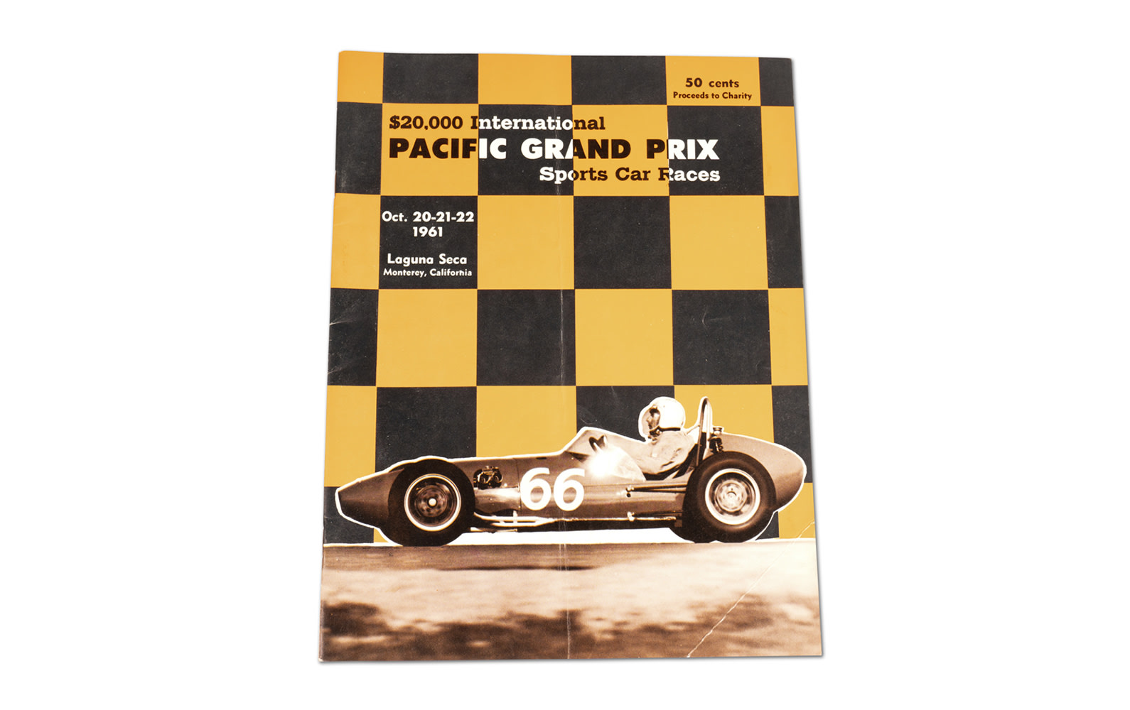1961 Pacific Grand Prix Sports Car Races at Laguna Seca Official Race